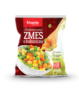 Frizanto hlbokozmrazená zmes s kukuricou 350 g